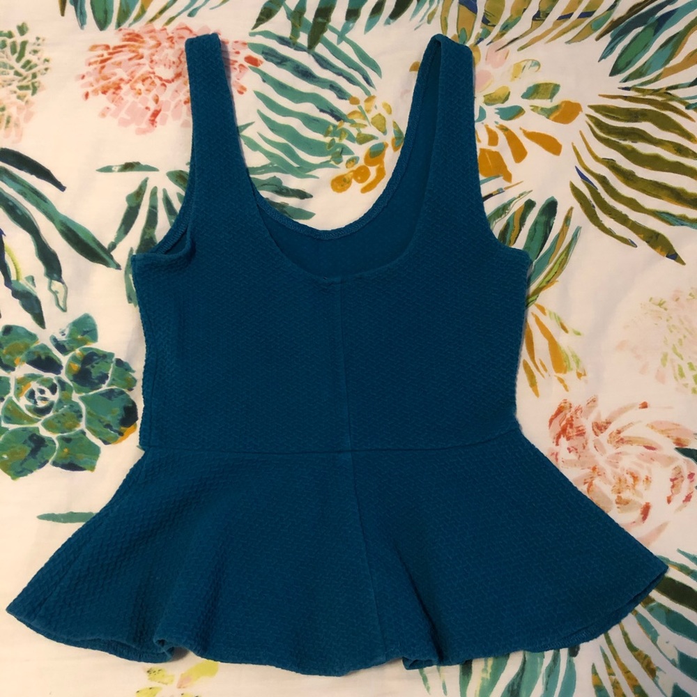 Anthropologie Peplum Top